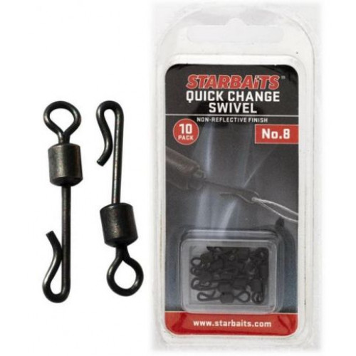 Бърза връзка Starbaits QUICK CHANGE SWIVEL_Star baits