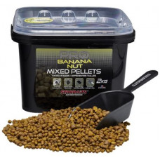 Пелети Starbaits Mixed Pellets BANANA NUT 2KG