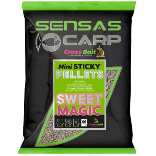 Пелети Sensas MINI STICKY PELLETS - SWEET MAGIC_Sensas