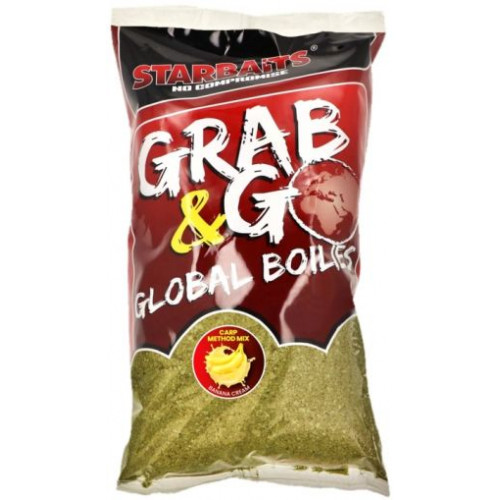 Микс Starbaits GG GLOBAL METHOD MIX - BANANA 1.8KG_Star baits