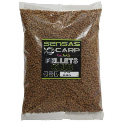 Пелети Sensas CLUB - SCOPEX 1KG_Sensas