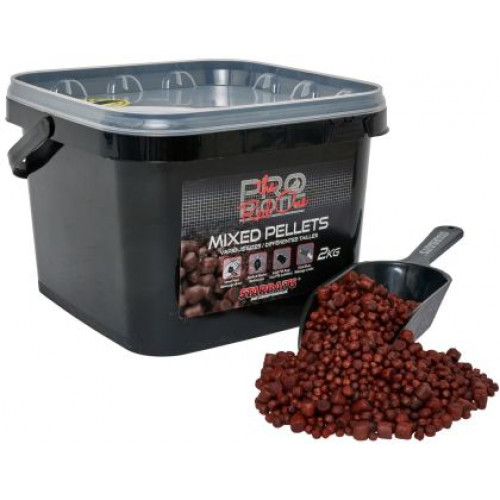 Пелети Starbaits Mixed Pellets THE RED ONE 2KG_Star baits