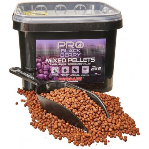 Пелети Starbaits Mixed Pellets BLACKBERRY 2KG_Star baits
