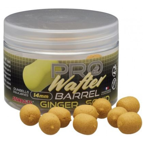 Уафтери Starbaits BARREL WAFTER GINGER SQUID_Star baits