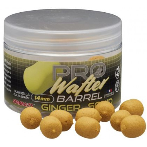 Уафтери Starbaits BARREL WAFTER GINGER SQUID_Star baits