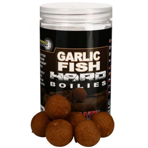 Протеинови топчета Starbaits GARLIC FISH Hard Boilies_Starbaits
