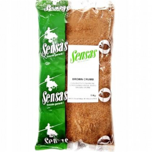 Троха Sensas BROWN CRUMB 1KG_Sensas
