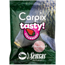 Суха добавка Sensas CARPIX TASTY - STRAWBERRY 300GR