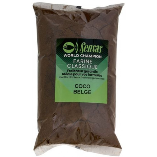 Суха добавка Sensas COCO BELGE - 1KG_Sensas
