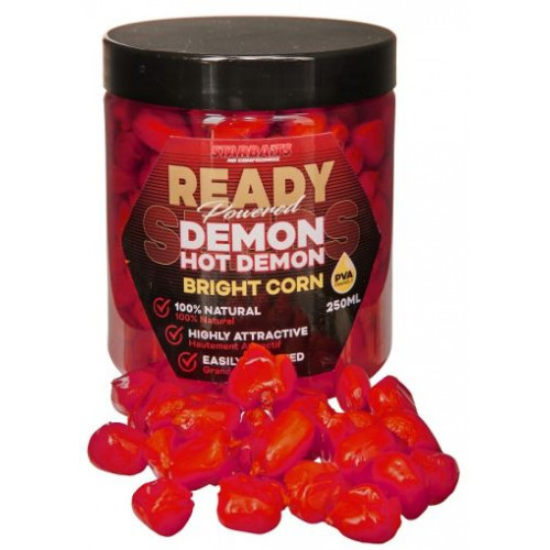 Царевица Starbaits Bright Corn HOT DEMON_Star baits