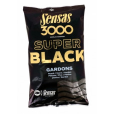 Захранка Sensas 3000 SUPER BLACK - GARDONS 1KG