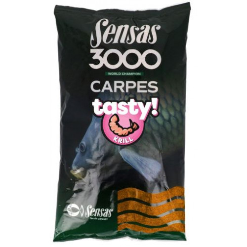 Захранка Sensas 3000 TASTY - KRILL 1KG_Sensas