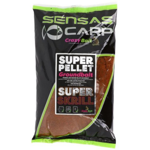 Захранка Sensas SUPER PELLET - SUPER KRILL 1KG_Sensas