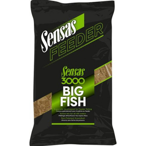 Захранка Sensas 3000 FEEDER - BIG FISH 1KG_Sensas