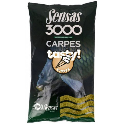 Захранка Sensas 3000 TASTY - SCOPEX 1KG_Sensas