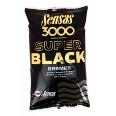 Захранка Sensas 3000 SUPER BLACK - BREMES 1KG