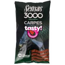 Захранка Sensas 3000 TASTY - STRAWBERRY 1KG
