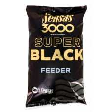 Захранка Sensas 3000 SUPER BLACK - FEEDER 1KG