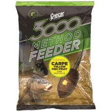 Захранка Sensas 3000 METHOD FEEDER - CARPE YELLOW FISH FRUIT 1KG