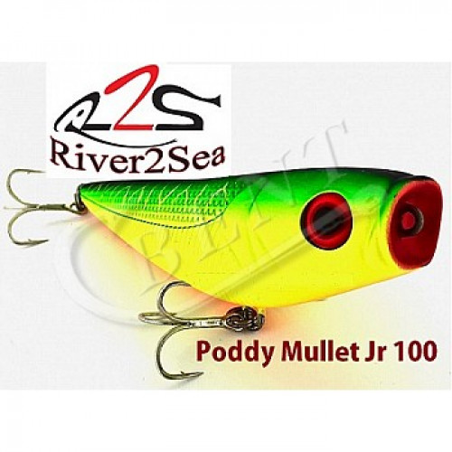 River 2 Sea PODDY Mullet Jr 100 воблер_River 2 Sea
