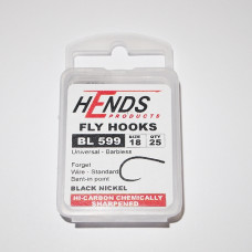 Hends 599 BL Universal Hooks size 18