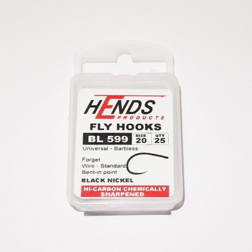 Hends 599 BL Universal Hooks size 20_Hends