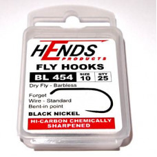 Hends Dry Fly Hooks 454 BL #10