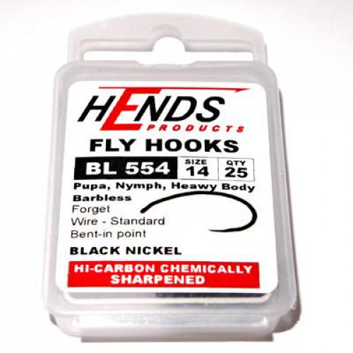 Hends Pupa Hooks 554 BL #14_Hends