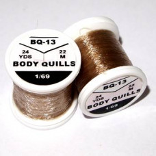 Hends Body Quill / March Brown 12