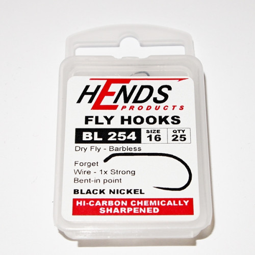 Hends Nymph Hooks 254BL  size 16_Hends