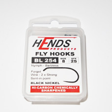 Hends Nymph Hooks 254BL  size 8