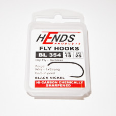 Hends Dry Fly Hooks 354 BL #18