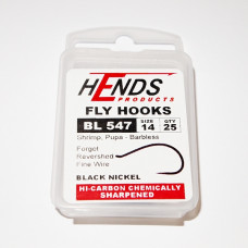 Hends 547 BL Shimp & Pupa Hooks #14