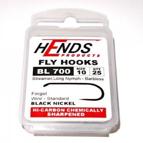 Hends Streamer 700 BL Hooks #10_Hends