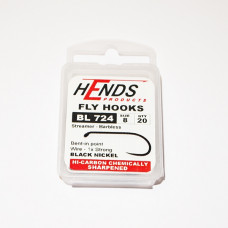 Hends Streamer Fly Hooks 724 BL #8