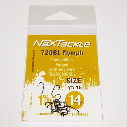 NEXTackle 720 BL Nymph Hooks size 14_NEXTackle