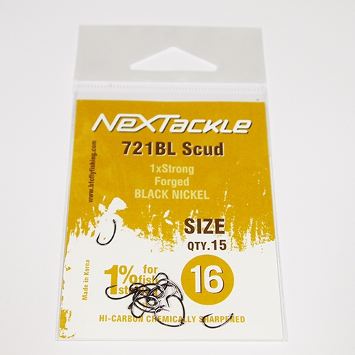 NEXTackle 721 BL Scud Hooks size 16_NEXTackle