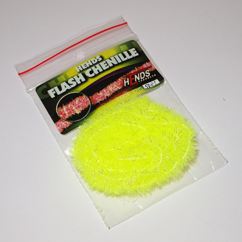 Hends Flash Chenille 5001 Електриково Жълто_Hends