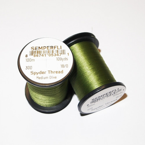 Semperfli 18/0 Spyder Thread Medium Olive_Semperfli