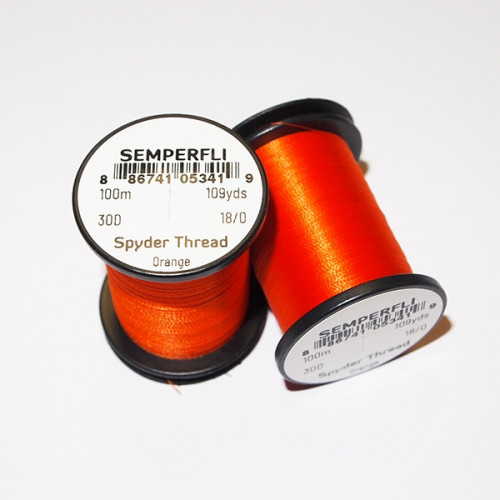 Semperfli 18/0 Spyder Thread Orange_Semperfli