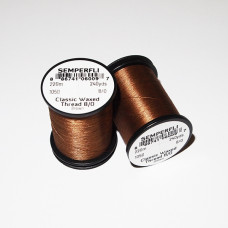 Semperfli 8/0 Classic Waxed Thread Brown