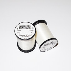 Semperfli 8/0 Classic Waxed Thread White