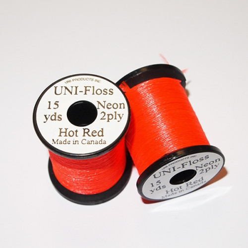 Uni Neon Floss Hot Red_Uni