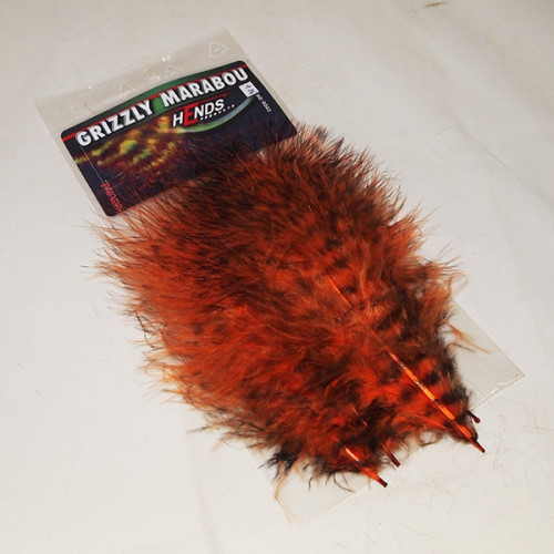 Hends Grizzly Marabou 307 Червен_Hends