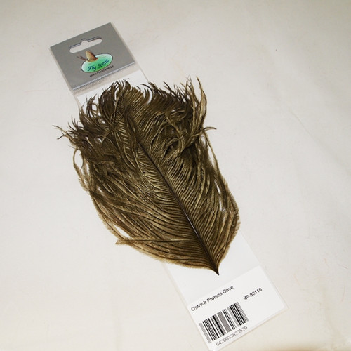 Fly Scene Ostrich Plumes  / Olive_Fly