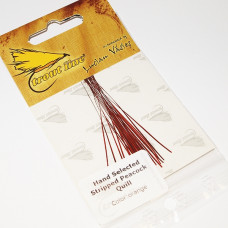 Trout Line Peacock Quill Orange