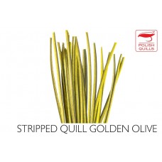 Polishquills Stripped Quill Golden Olive