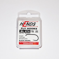Hends Dry Fly Hooks 474 BL #18