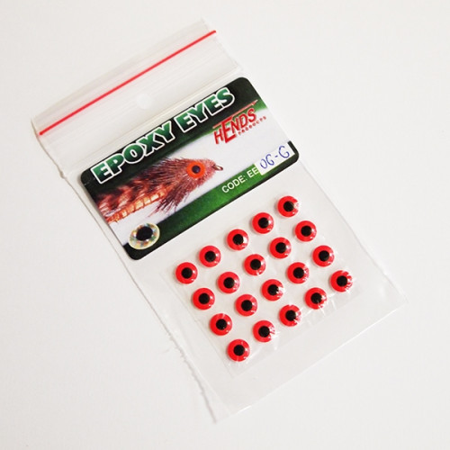 Hends Epoxy Очи Black / Red 06-6_Hends