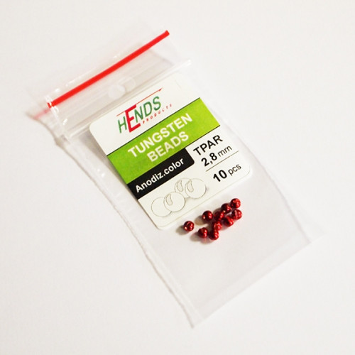 Hends Волфрамови Глави 2.8mm / Червен_Hends
